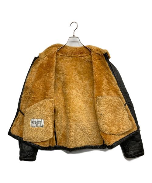 J.COLEMAN（ジェイコールマン）J.COLEMAN (ジェイコールマン) レザージャケット ブラック サイズ:50の古着・服飾アイテム