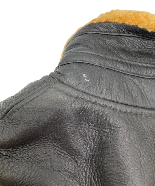 J.COLEMAN（ジェイコールマン）J.COLEMAN (ジェイコールマン) レザージャケット ブラック サイズ:50の古着・服飾アイテム