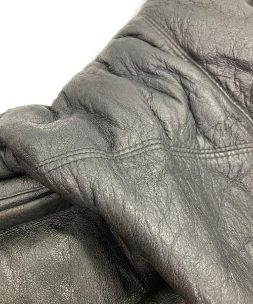 J.COLEMAN（ジェイコールマン）J.COLEMAN (ジェイコールマン) レザージャケット ブラック サイズ:50の古着・服飾アイテム