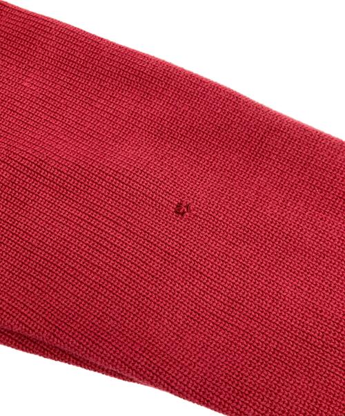Eddie Bauer（エディーバウアー）Eddie Bauer (エディーバウアー) ハーフジップニット レッド サイズ:XXLの古着・服飾アイテム