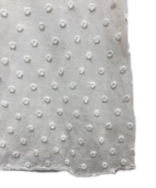 JURGEN LEHL（ヨーガンレール）JURGEN LEHL (ヨーガンレール) シアーシャツ ホワイト サイズ:Mの古着・服飾アイテム