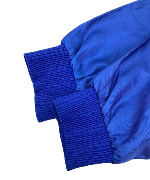 adidas（アディダス）adidas (アディダス) ナイロンジップアップジャケット ブルー サイズ:Lの古着・服飾アイテム