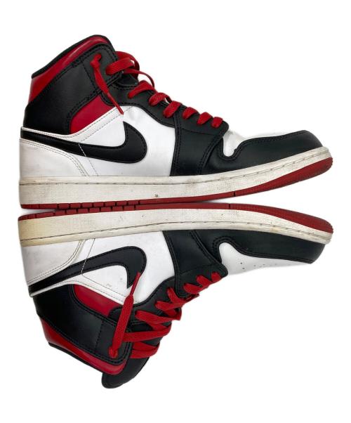 NIKE（ナイキ）NIKE (ナイキ) Air Jordan 1 Mid レッド サイズ:270の古着・服飾アイテム