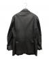 HERMES (エルメス) ディアスキンレザージャケット ブラック サイズ:50：180000円