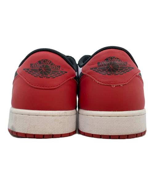 NIKE（ナイキ）NIKE (ナイキ) エア ジョーダン 1 LOW レッド サイズ:30の古着・服飾アイテム