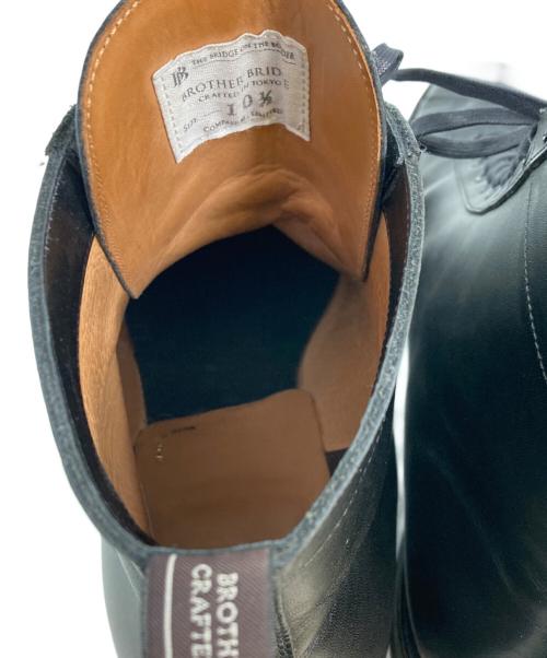 brother bridge（ブラザーブリッジ）BROTHER BRIDGE (ブラザーブリッジ) ラインマンブーツ ブラック サイズ:10 1/2の古着・服飾アイテム