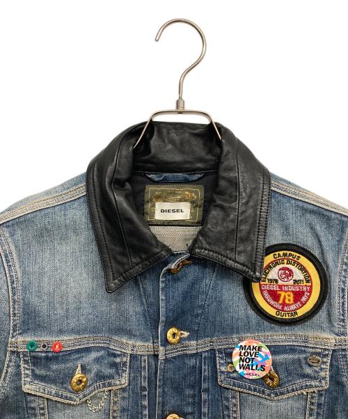 DIESEL（ディーゼル）DIESEL (ディーゼル) デニムシャツ インディゴ サイズ:XSの古着・服飾アイテム