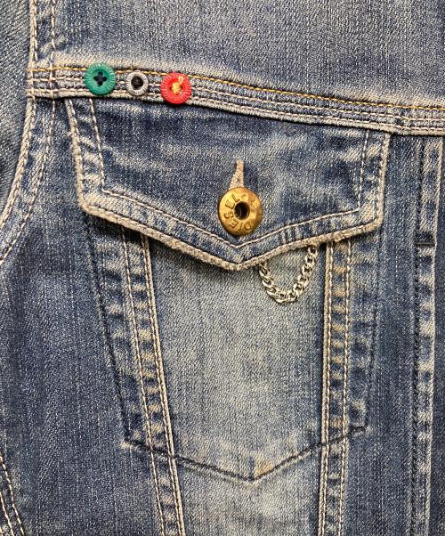 DIESEL（ディーゼル）DIESEL (ディーゼル) デニムシャツ インディゴ サイズ:XSの古着・服飾アイテム