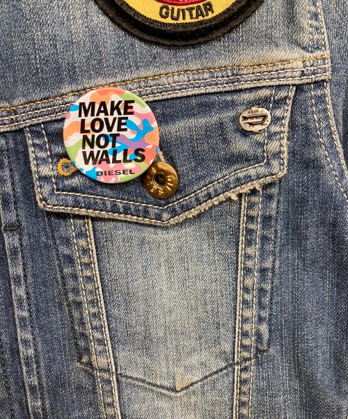 DIESEL（ディーゼル）DIESEL (ディーゼル) デニムシャツ インディゴ サイズ:XSの古着・服飾アイテム