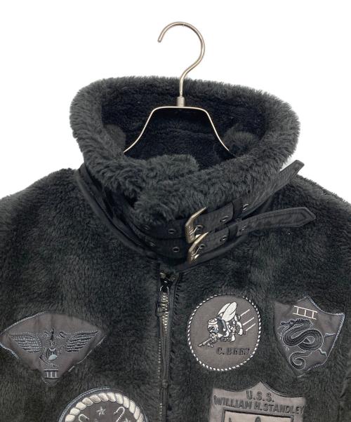 AVIREX（アヴィレックス）AVIREX (アヴィレックス) TOP GUN RETRO BOA B-3 フライトジャケット ブラック サイズ:Mの古着・服飾アイテム