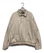 POLO GOLFポロ ゴルフ）の古着「ハーフボタンジャケット」｜ベージュ
