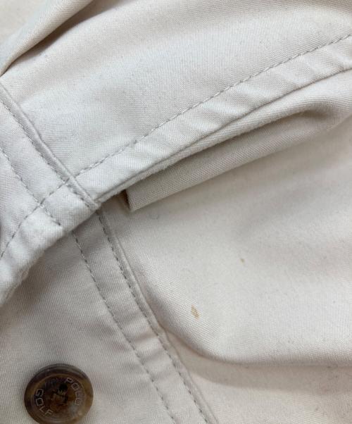POLO GOLF（ポロ ゴルフ）POLO GOLF (ポロ ゴルフ) ハーフボタンジャケット ベージュ サイズ:Lの古着・服飾アイテム
