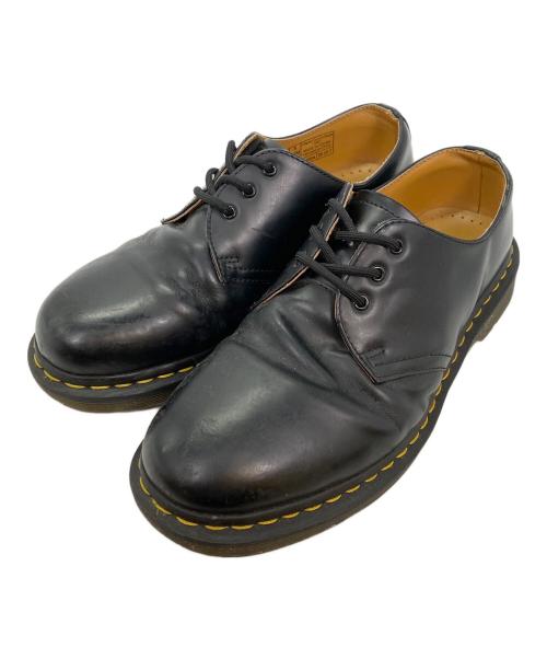 Dr.Martens（ドクターマーチン）Dr.Martens (ドクターマーチン) 3ホールシューズ ブラック サイズ:UK7の古着・服飾アイテム