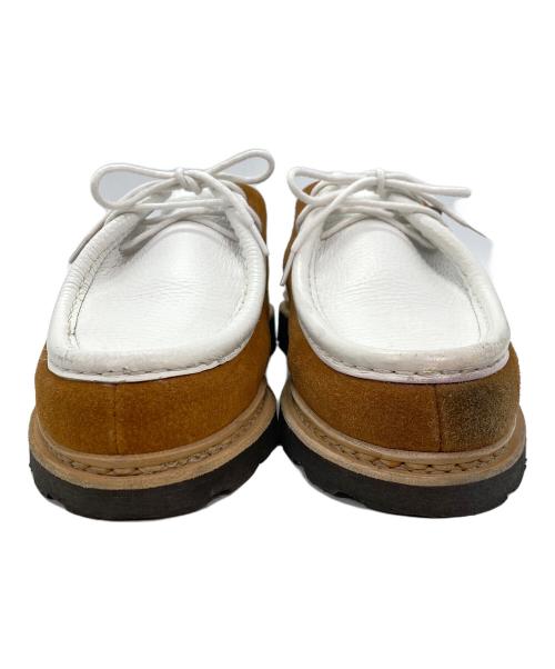 PARABOOT（パラブーツ）PARABOOT (パラブーツ) michael Marcheチロリアンシューズ ブラウン×ホワイト サイズ:42.5の古着・服飾アイテム