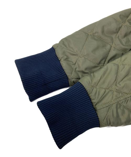 FRED PERRY（フレッドペリー）FRED PERRY (フレッドペリー) LAVENHAM (ラベンハム) コラボ キルティング ファネルネック コート グリーン サイズ:10の古着・服飾アイテム