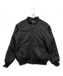 ALPHA（アルファ）の古着「N-2Bブルゾン」｜ブラック