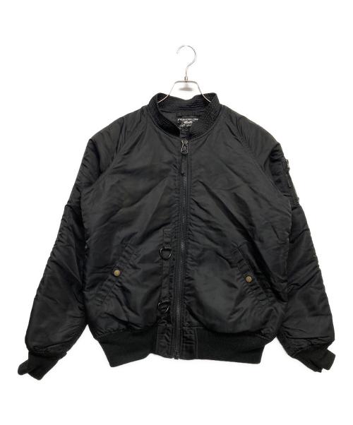 ALPHA（アルファ）ALPHA (アルファ) N-2Bブルゾン ブラック サイズ:LARGEの古着・服飾アイテム