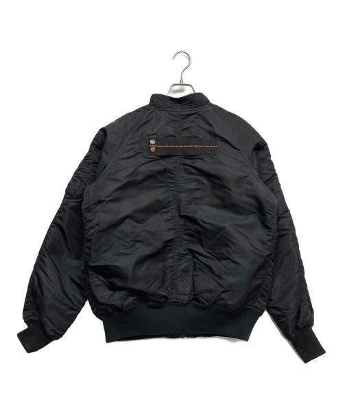 ALPHA（アルファ）ALPHA (アルファ) N-2Bブルゾン ブラック サイズ:LARGEの古着・服飾アイテム