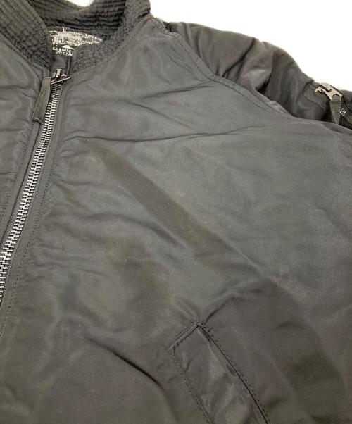 ALPHA（アルファ）ALPHA (アルファ) N-2Bブルゾン ブラック サイズ:LARGEの古着・服飾アイテム