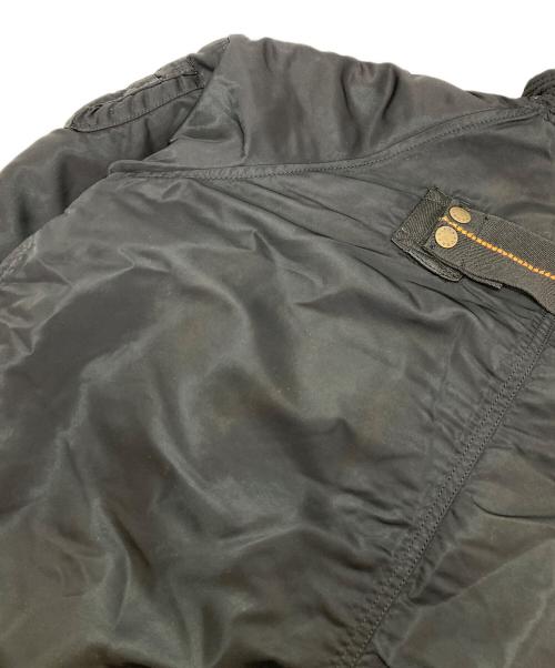 ALPHA（アルファ）ALPHA (アルファ) N-2Bブルゾン ブラック サイズ:LARGEの古着・服飾アイテム