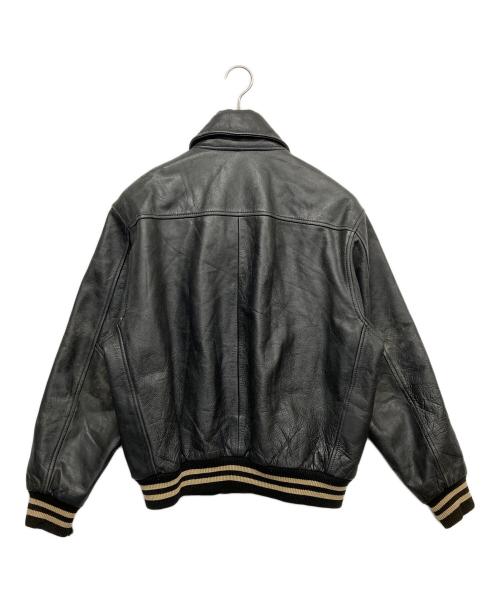 RED SKINS（レッドスキンズ）RED SKINS (レッドスキンズ) レザージャケット ブラック サイズ:Lの古着・服飾アイテム