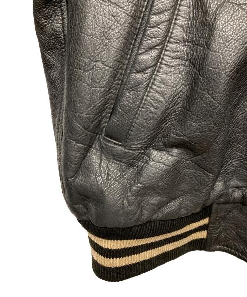 RED SKINS（レッドスキンズ）RED SKINS (レッドスキンズ) レザージャケット ブラック サイズ:Lの古着・服飾アイテム