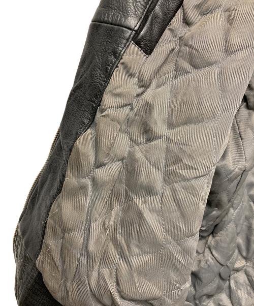 RED SKINS（レッドスキンズ）RED SKINS (レッドスキンズ) レザージャケット ブラック サイズ:Lの古着・服飾アイテム