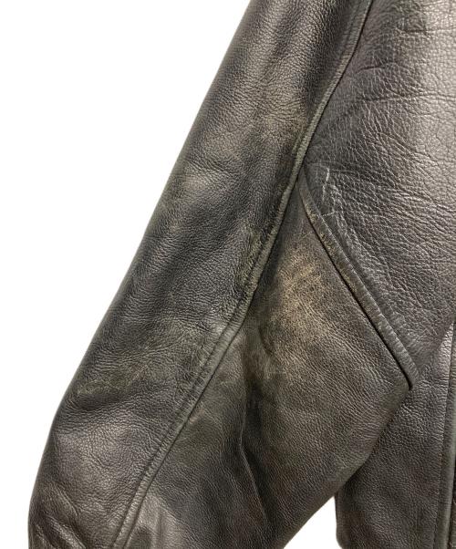 RED SKINS（レッドスキンズ）RED SKINS (レッドスキンズ) レザージャケット ブラック サイズ:Lの古着・服飾アイテム