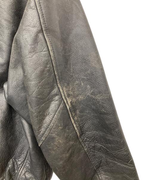 RED SKINS（レッドスキンズ）RED SKINS (レッドスキンズ) レザージャケット ブラック サイズ:Lの古着・服飾アイテム