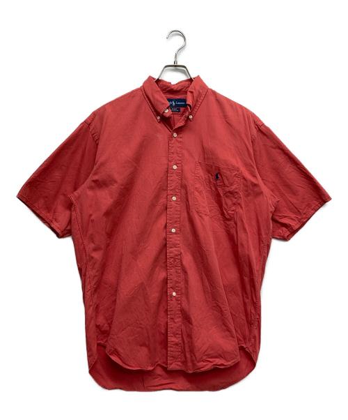 RALPH LAUREN（ラルフローレン）RALPH LAUREN (ラルフローレン) 半袖シャツ レッド サイズ:Mの古着・服飾アイテム