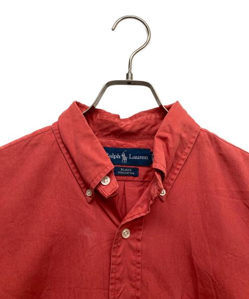 RALPH LAUREN（ラルフローレン）RALPH LAUREN (ラルフローレン) 半袖シャツ レッド サイズ:Mの古着・服飾アイテム