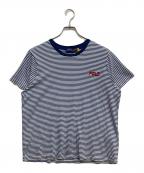 POLO RALPH LAURENポロ・ラルフローレン）の古着「ボーダーTシャツ」｜ブルー