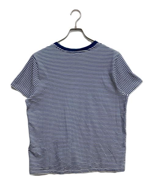 POLO RALPH LAUREN（ポロ・ラルフローレン）POLO RALPH LAUREN (ポロ・ラルフローレン) ボーダーTシャツ ブルー サイズ:XLの古着・服飾アイテム