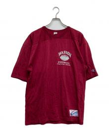 Champion（チャンピオン）の古着「80ｓ フットボールTシャツ」｜レッド
