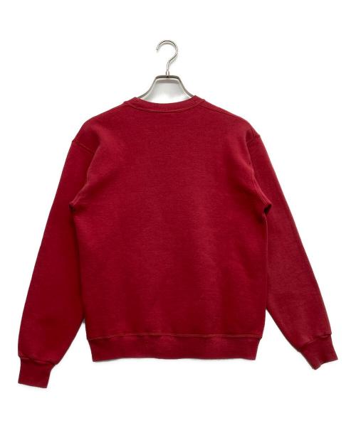 RUSSELL ATHLETIC（ラッセルアスレチック）RUSSELL ATHLETIC (ラッセルアスレチック) 90ｓ 三段カレッジプリントスウェット レッド サイズ:Ｍの古着・服飾アイテム