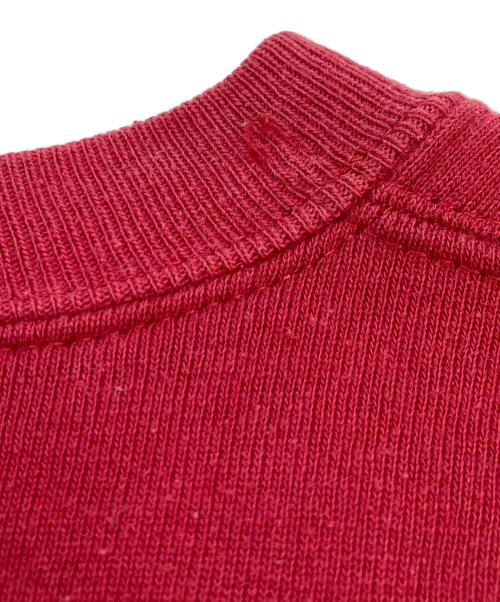 RUSSELL ATHLETIC（ラッセルアスレチック）RUSSELL ATHLETIC (ラッセルアスレチック) 90ｓ 三段カレッジプリントスウェット レッド サイズ:Ｍの古着・服飾アイテム