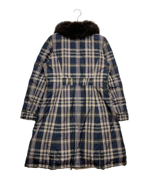 M'S GRACY（エムズグレイシー）M'S GRACY (エムズグレイシー) リバーシブルダウンコート ネイビー サイズ:38の古着・服飾アイテム