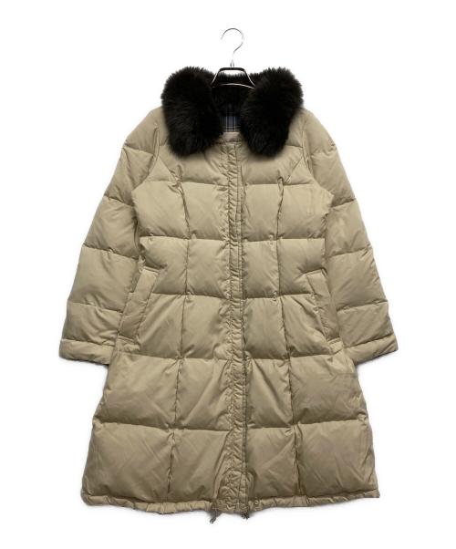 M'S GRACY（エムズグレイシー）M'S GRACY (エムズグレイシー) リバーシブルダウンコート ネイビー サイズ:38の古着・服飾アイテム