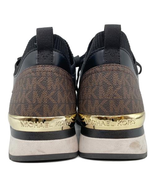 MICHAEL MICHAEL KORS（マイケル マイケルコース）MICHAEL MICHAEL KORS (マイケル マイケルコース) ローカットスニーカー ブラック サイズ:9の古着・服飾アイテム