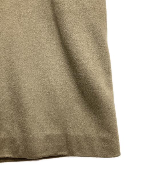 christina bahn（クリスティーナ バーン）christina bahn (クリスティーナ バーン) マフラー付カシミヤコート グリーン サイズ:10の古着・服飾アイテム