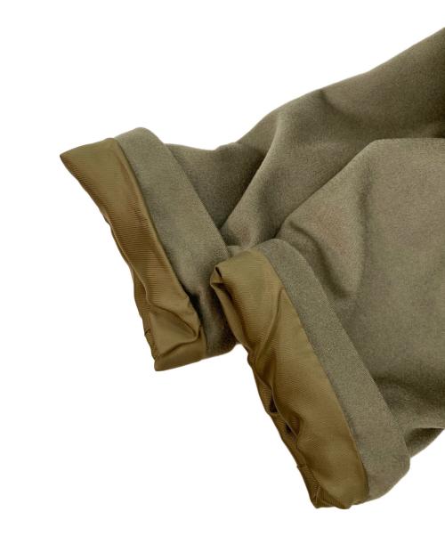 christina bahn（クリスティーナ バーン）christina bahn (クリスティーナ バーン) マフラー付カシミヤコート グリーン サイズ:10の古着・服飾アイテム