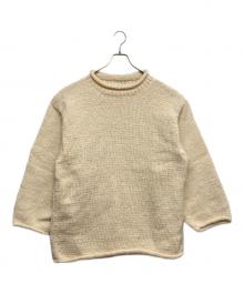 MacMahon by Niche（マクマホン・バイ・ニッチ）の古着「ネパールロールネックニット」｜ホワイト