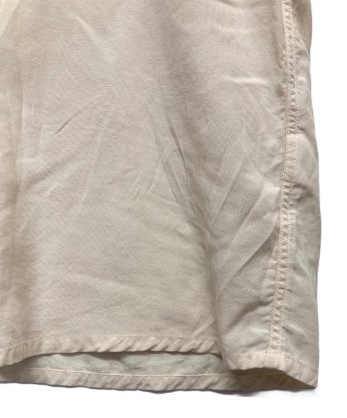 WACKO MARIA（ワコマリア）WACKO MARIA (ワコマリア) プレーンオープンカラーシャツ アイボリー サイズ:Lの古着・服飾アイテム