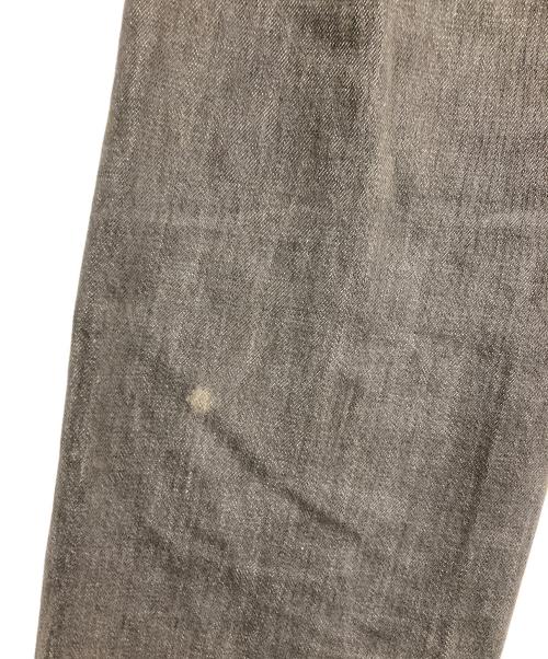 NEIGHBORHOOD（ネイバーフッド）NEIGHBORHOOD (ネイバーフッド) サベージナローデニムパンツ グレー サイズ:Lの古着・服飾アイテム