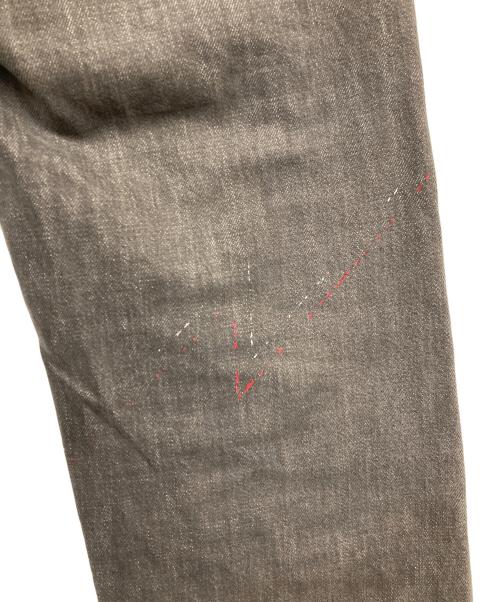 NEIGHBORHOOD（ネイバーフッド）NEIGHBORHOOD (ネイバーフッド) サベージナローデニムパンツ グレー サイズ:Lの古着・服飾アイテム