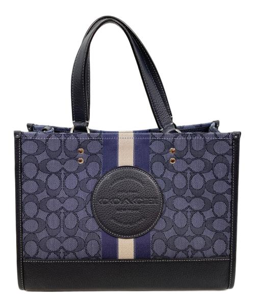 COACH（コーチ）COACH (コーチ) デンプシートートバッグ ネイビーの古着・服飾アイテム