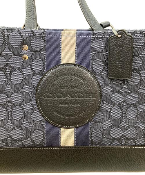 COACH（コーチ）COACH (コーチ) デンプシートートバッグ ネイビーの古着・服飾アイテム