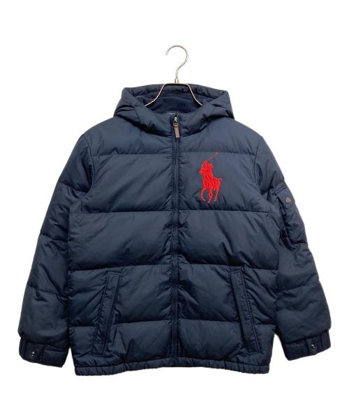 POLO RALPH LAUREN（ポロ・ラルフローレン）POLO RALPH LAUREN (ポロ・ラルフローレン) ダウンジャケット ネイビー サイズ:Lの古着・服飾アイテム