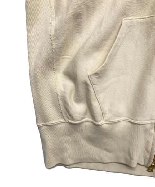 Champion（チャンピオン）Champion (チャンピオン) リバースウィーブジップパーカー ベージュ サイズ:Mの古着・服飾アイテム