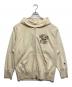 Champion（チャンピオン）の古着「リバースウィーブジップパーカー」｜ベージュ